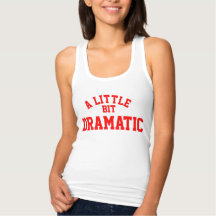 Lite Dramatic Slim Fit Racerback-Tanktop