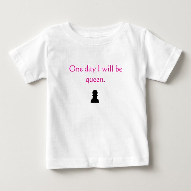Lite drottningT-tröja Tee Shirt (Framsida)