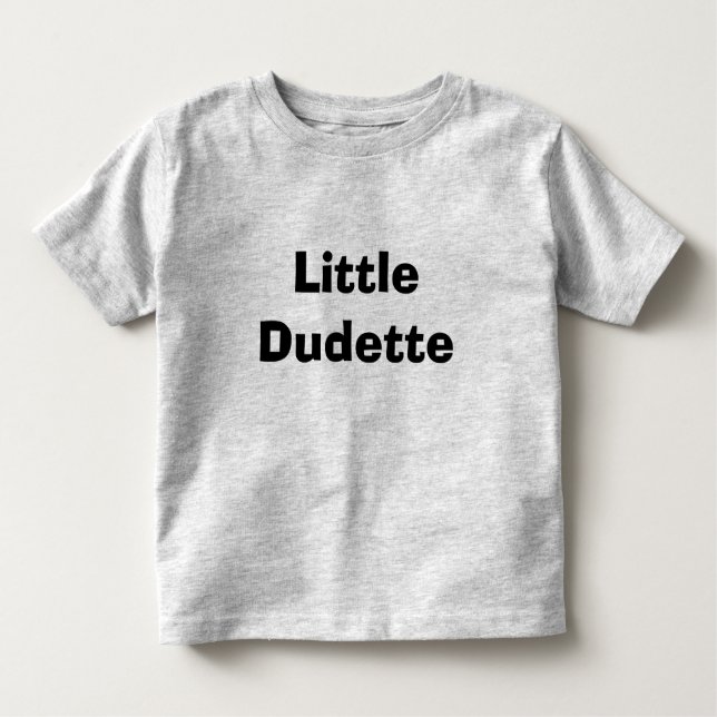 Lite Dudette T-shirt (Framsida)