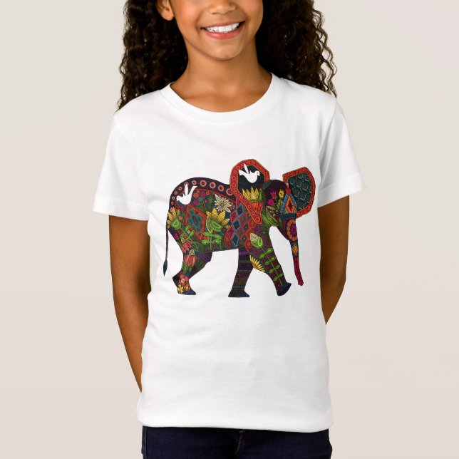 lite elefant t shirt (Framsida)