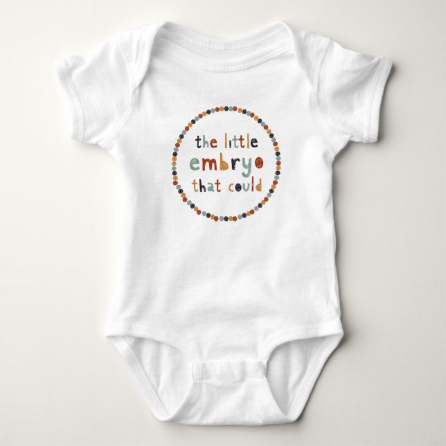 Lite embryot som kunde t shirt (Framsida)