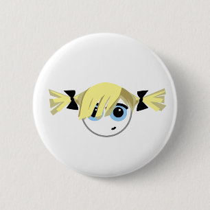 Lite Emo flicka Knapp