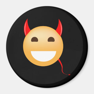 Lite Emoji djävulen Magnet