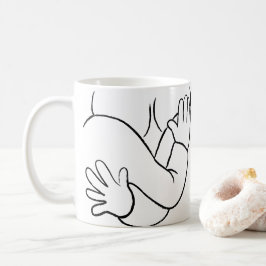 Lite Empathy Classic, vitt kaffe mugg