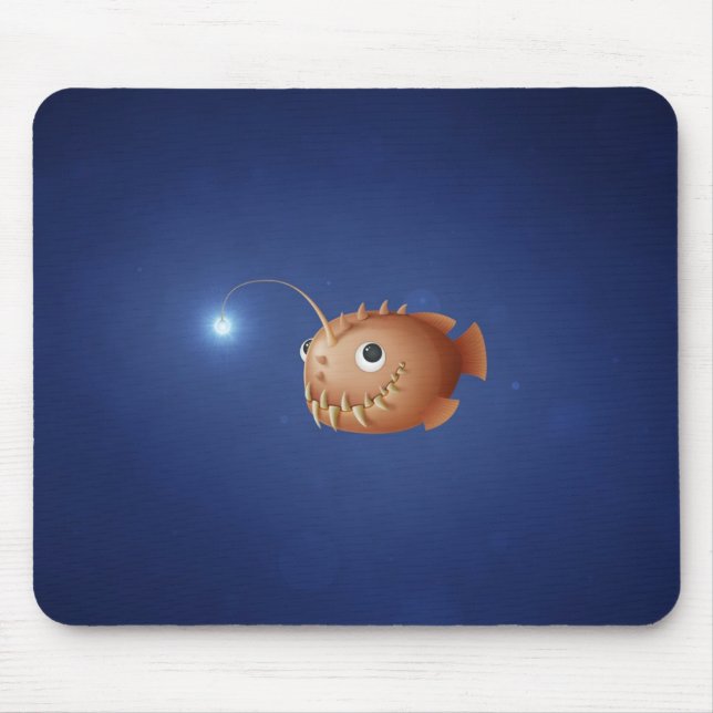 Lite en Anglerfish Musmatta (Framsidan)