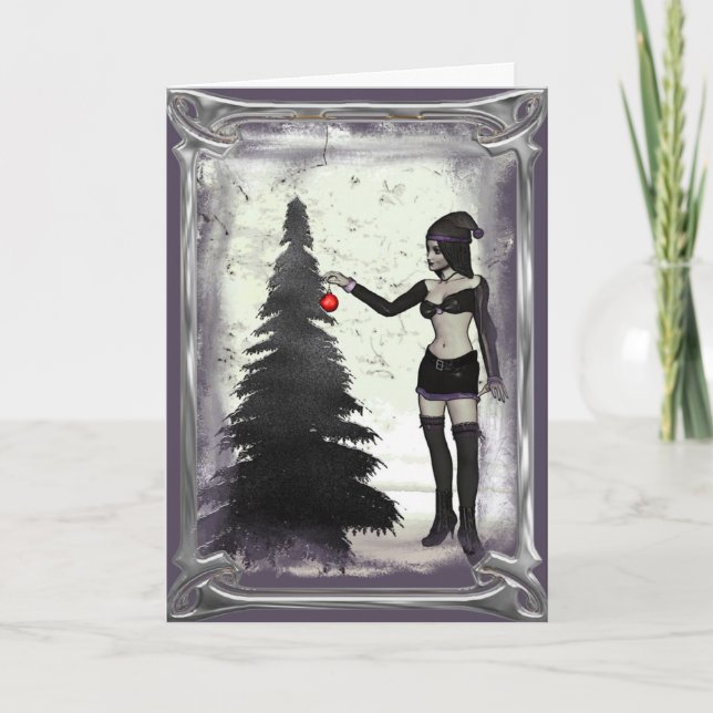 Lite en julande helgkort (Framsida)