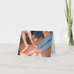 Lite en påminnelse: Det är tid för din pedicure. Kort