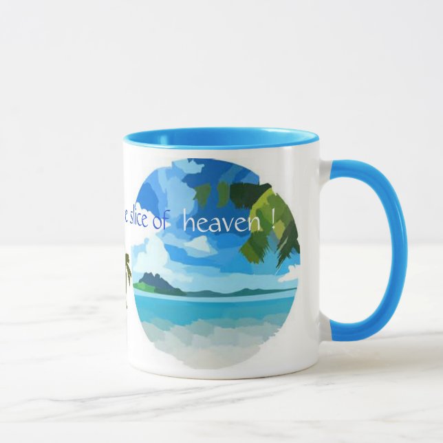 lite en skiva av himmel!  Mugg (Höger)