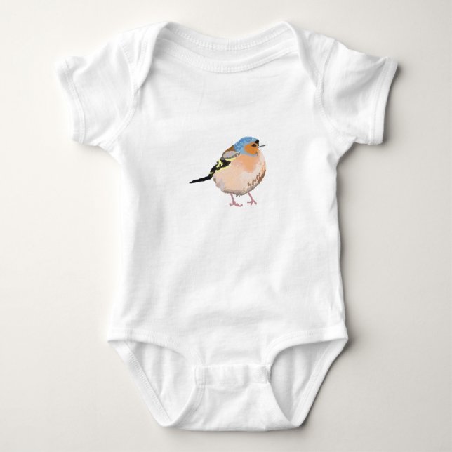 lite fågel tee shirt (Framsida)
