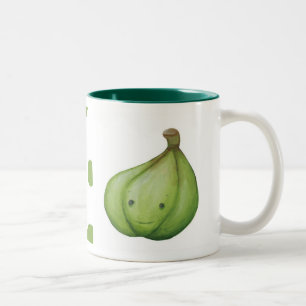 Lite fig Två-Tonad mugg