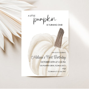 Lite Födelsedagsfest för höstfällning Inbjudningar