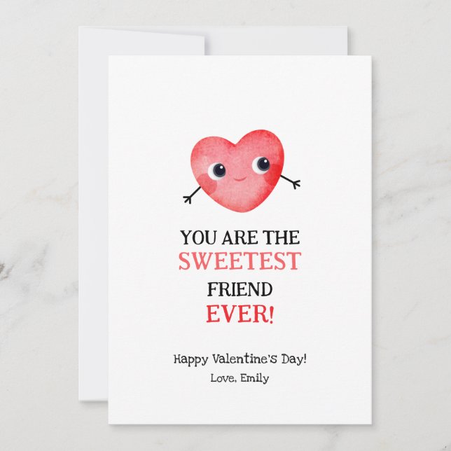 Lite för att behandla nån hjärtans hjärtkärna julkort (Framsida)