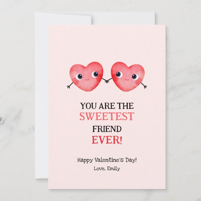 Lite för att behandla nån hjärtans hjärtkärna julkort (Framsida)