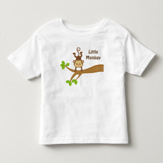 Lite för småbarnbra för apa beställnings- Jersey T-shirt