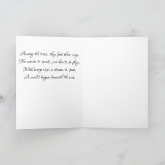 Lite fötter. Stora drömmar. Meddelande