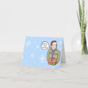 Lite från Kevin Julafton Card Helgkort