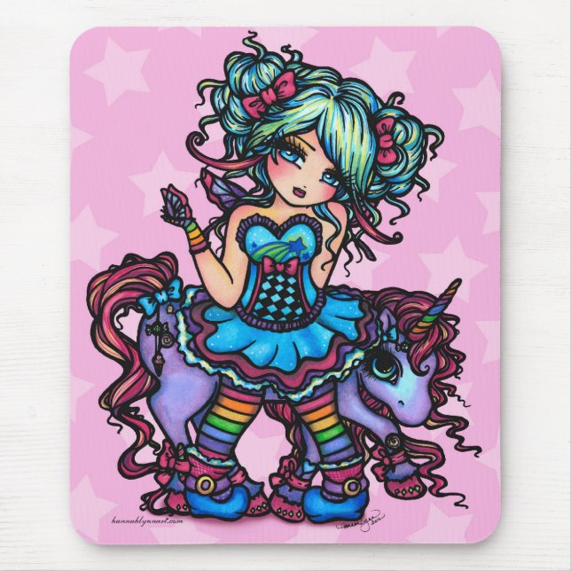 Lite Fröcken Deelish felik UnicornPrincess Fantasi Musmatta (Framsidan)