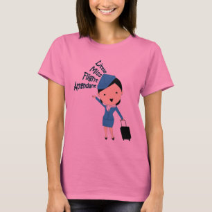 Lite Fröcken flygvärdinna T-shirt