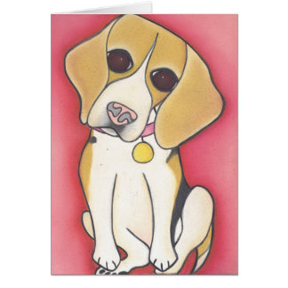 Lite Fröcken överhopp till min Lizzy Lou av Robyn Hälsningskort