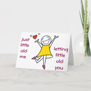 LITE GAMLA MIG ÖNSKEMÅL LITTLE GLÖMDE DIG GRATTIS KORT