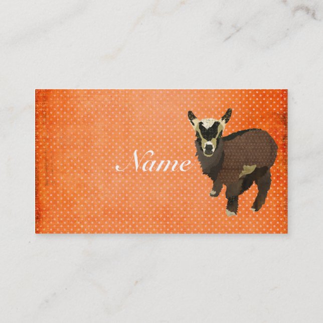 Lite getPolkadot visitkort/märkre Visitkort (Baksida)