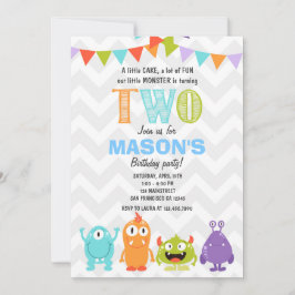 Lite gigantisk födelsedagsfest inbjudan