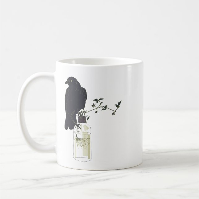 Lite Gothic för Halloween Kaffemugg (Vänster)