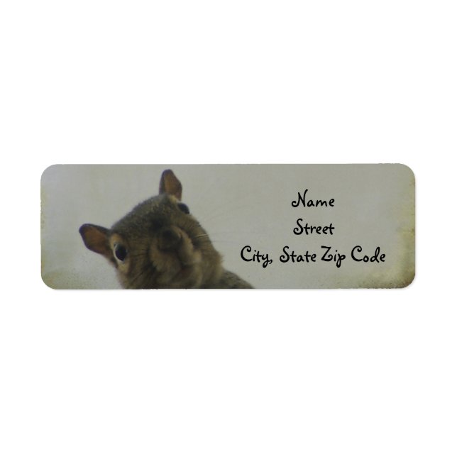 Lite grann, lite grann returadress etikett (Framsidan)