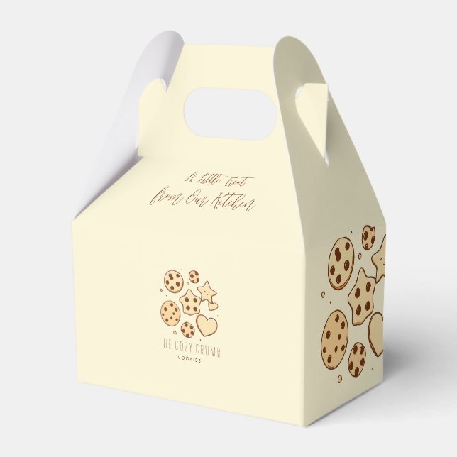 Lite granulat från vårt kök (Cream) Presentaskar (Framsidan Sidan)