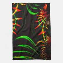 Lite gräs lämnar och bär på "brandblommor"?