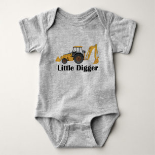 Lite grävare - babyJersey Bodysuit T Shirt
