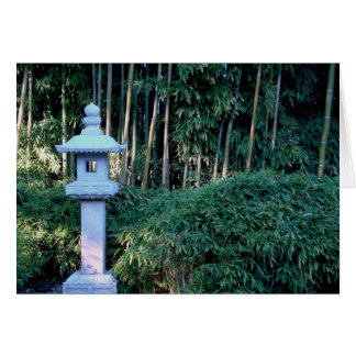 Lite gris för grå färgtempel-/Pequeño templo Hälsningskort