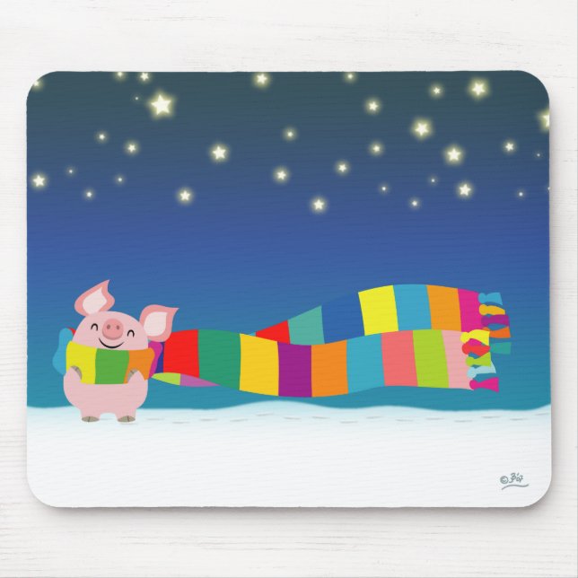 Lite gris julmousepad musmatta (Framsidan)