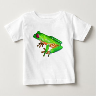 Lite grön trädgroda t shirt