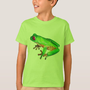 Lite grön trädgroda t-shirt