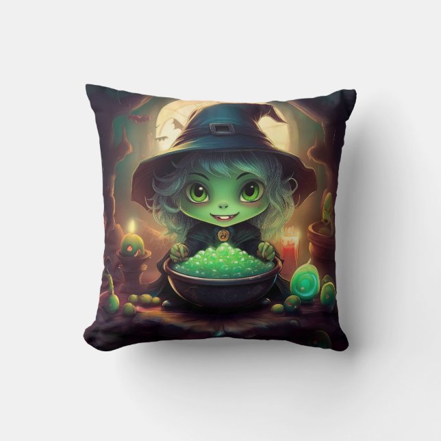 Lite Grönt med godis Kudde (Framsida)