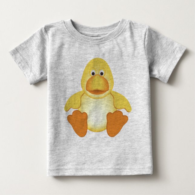 Lite gul anka tee (Framsida)