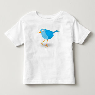 Lite gullig baby för blåttfågel eller spädbarn t shirt