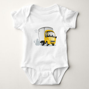 Lite Gult Tecknad Lastbil för barn! Tee Shirt