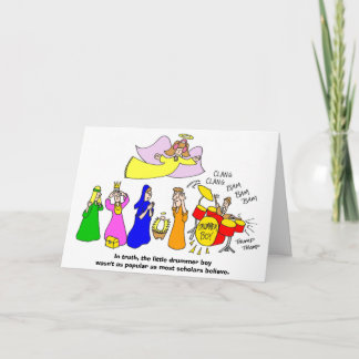 Lite handelsresandepojken helgkort