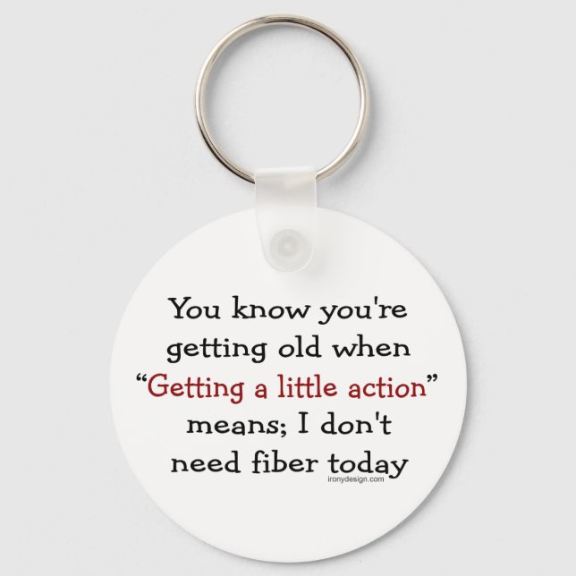 Lite handling för högre tjänstemän nyckelring (Framsida)