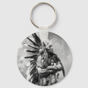 Lite häst, Oglala Sioux, 1890s Nyckelring