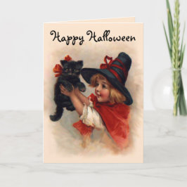 Lite häxaflicka kort