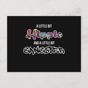Lite hippie och lite Gangster Musi Vykort