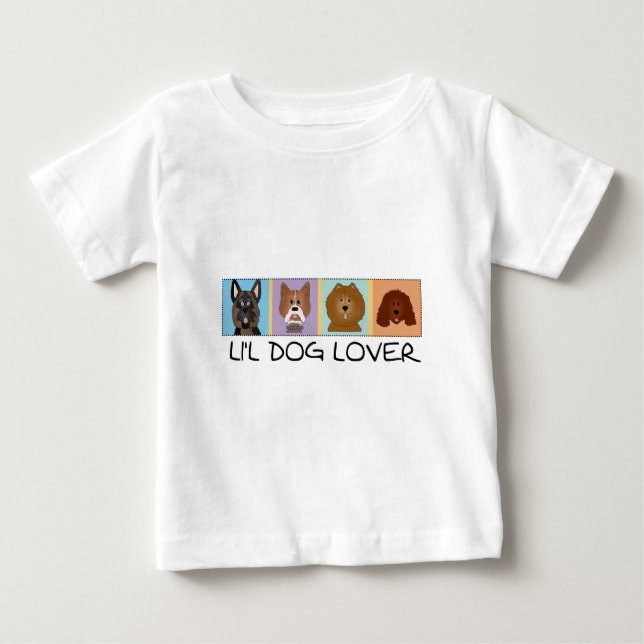Lite hund älskareTshirts och gåvor Tee (Framsida)