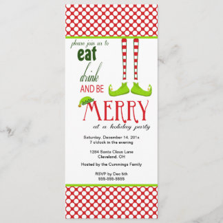 Lite inbjudan för älvajulhelgdag