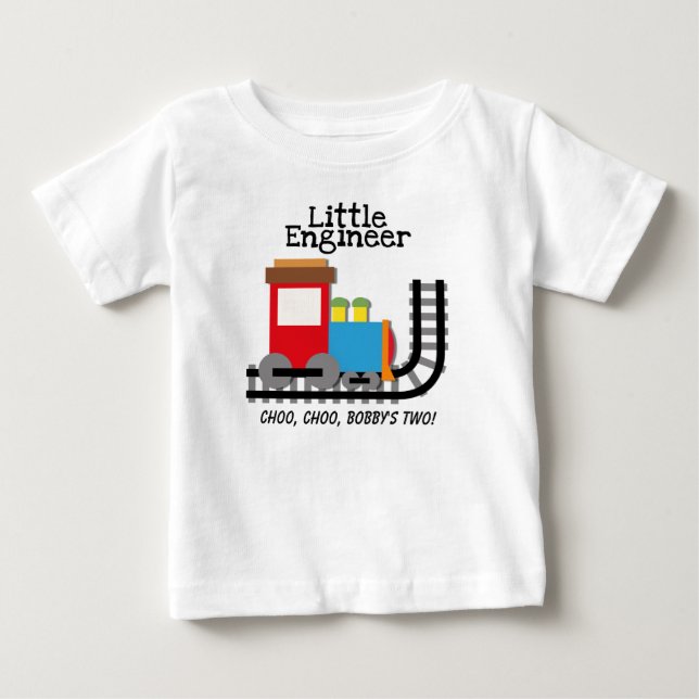 Lite ingenjöranpassningsbarT-tröja T Shirt (Framsida)