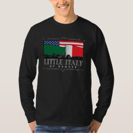 Lite Italien av Denver Classic BLACK Långärmad T Shirt