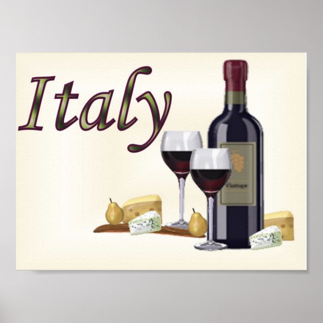 Lite Italien Poster (Framsidan)