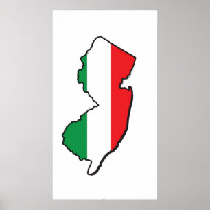 Lite italienhäfteaffisch poster